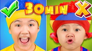 Face Puzzle with Mini DB | Mega Compilation | D Billions Kids Songs