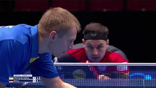 Timo Boll vs Yevhen Pryshchepa | 2023 European Championships