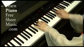 BACH Menuet g minor (BWV Anhang. 115) Solo Piano