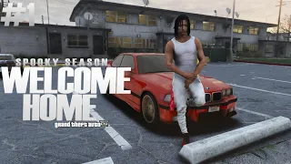 GTA 5 SPOOKY SEASON #1 WELCOME HOME! (GTA 5 Street Life Mods)