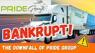PRIDE GROUP Going Under! | Yet Another Trucking Bankruptcy