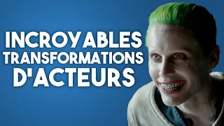 5 transformations incroyables d'acteurs - Les Topovaures