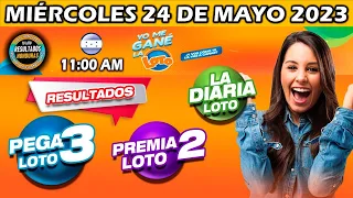 Sorteo 11 AM Resultado Loto Honduras, La Diaria, Pega 3, Premia 2, MIÉRCOLES 24 DE MAYO 2023