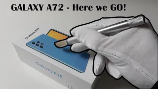 🔥 Samsung Galaxy A72 Unboxing 🔥 Hands On & First Look | Gaming and Camera Test | ASMR
