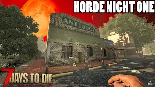 Horde Night! Base Has REAL Issues | 7 Days to Die Alpha 21 Gameplay | Part 10