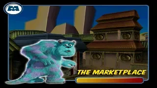 Monsters Inc: Scream Team (PS1) walkthrough - The Marketplace