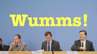 Wwww-Wumms! - Unterhaltsame Bundespressekonferenz vom 7. September 2016