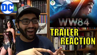 WONDER WOMAN 1984 - DC FANDOME TRAILER REACTION