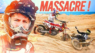 NOS MOTOS SABOTÉES ? ENDUROPALE DU TOUQUET 2023