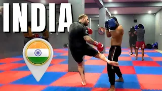 First Time Training MARTIAL ARTS in INDIA! 🇮🇳 (Shocked by AGRA)