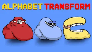 Alphabet Lore (A - Z...) But It’s Fat Transform - Big trouble in Super Mario Bros 3 | GM Animation