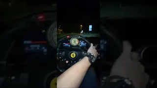 Riding Ferrari 🔥🔥 The beast 🔥🔥