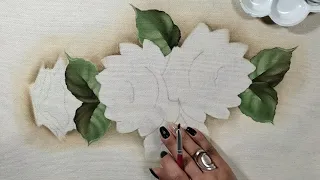 COMO PINTAR ROSAS VERMELHAS MAIS CLARAS.