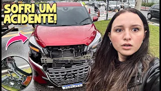 SOFREMOS UM ACIDENTE DE CARRO! 100%REAL