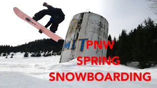 Snowboarding Snoqualmie Pass March 2020 (GoPro Hero 8 4k)