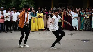 flashmob dance by students....my performance in flashmob
