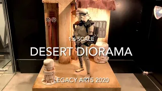 DESERT DIORAMA DETOLF SIZE 1:6 SCALE HOT TOYS SIDESHOW LEGACY ARTS