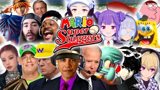 Presidents & the Gang play a CHAOTIC game of Super Mario Sluggers!