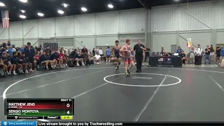 182 Lbs Round 3 (8 Team) - Matthew Jens, Illinois Vs Sergio Montoya, California 3297