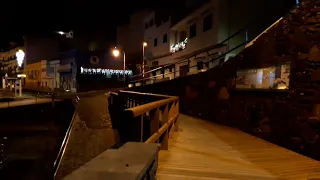 La Restinga Night Walk View Calm Quiet Street of El Hierro Canary Tenerife Vlog Female Solo Travel