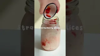 Korean Strawberry Milk - Easy & No cooking