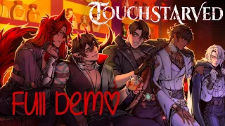 TOUCHSTARVED | Full Demo | A Dark Romance Visual Novel | Otome | no commentary