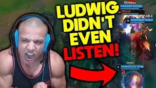 Tyler1 Loses His Mind over Ludwig