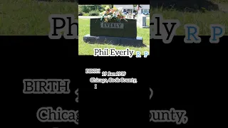 【visit to a grave】Phil Everly【Famous Memorial】#rip #gravestones