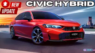 Finally Here 2025 honda Civic Hybrid - with Cool New Wheels!