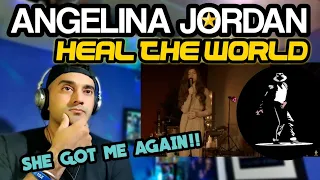 Angelina Jordan | Heal The World | Live from LA | MJ - Heal The World Cover | First Time Reaction