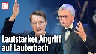 Abrechnung mit Lauterbach: „Dieses Verhalten hat Vertrauen zerstört“