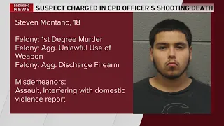 Man charged in shooting death of Chicago police officer