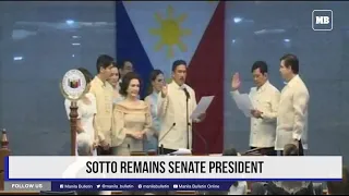 Sotto remains Senate President