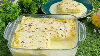 Arabian Bread Pudding Recipe ❤️ | Easy to make Ramadan Dessert | Arabian Pudding Recipe