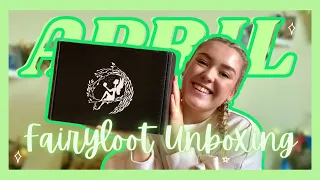 APRIL FAIRYLOOT UNBOXING🧚🏼‍♂️ - Hidden Identities Theme || booksforamie