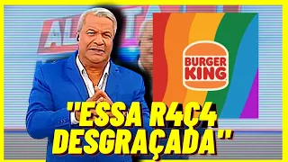 SIKERA JUNIOR FALA SOBRE PROPAGANDA BURGUER KING