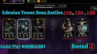 Edenian Tower Boss Battles 110 , 130 , 150 + Rewards : mkmobile