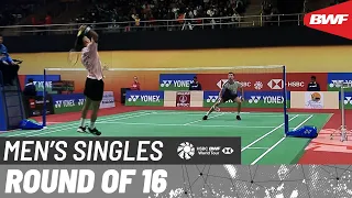 YONEX SUNRISE India Open 2023 | Lakshya Sen (IND) [7] vs. Rasmus Gemke (DEN) | R16