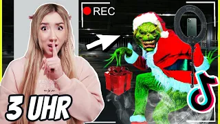 Grinch macht TIKTOK oder Shorts in real Life (gehe niemals  in Keller 3 Uhr nachts wegen Bescherung)