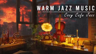 Jazz Relaxing Music at Cozy Coffee Shop Ambience ☕ Sweet Jazz Instrumental Music for Relax,Sleep