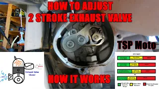 How Your 2 Stroke Exhaust Valve Works & How to Adjust (KTM, Husky)