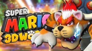 🔴 Super Mario 3D World - Gameplay 100% Walkthrough Part 8: World 8! (ROAD TO BOWSER'S FURY!)