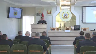 Начальник Департамента охраны МВД Республики Беларусь Александр Шепелев посетил Солигорск