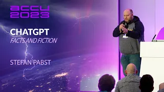 Lightning Talk: ChatGPT - Facts and Fiction - Stefan Pabst - ACCU 2023