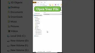 How to recover an unsaved file in Excel | #shorts