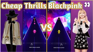 Dancing Road - Sia - Cheap Thrills Song VS Blackpink - How You Like That | V Gamer