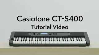 CASIO | Casiotone CT-S400の楽しみ方
