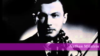 Nathan Milstein plays Chopin Nocturne C sharp minor, early recording 1935