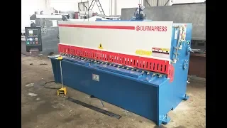 4mm cutting thickness hydraulic Shearing machine, 2500mm sheet cutting machine to Kazakhstan