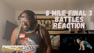 B Rabbit won 3-0 | 8 Mile Final rap Battles *REACTION*